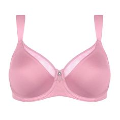 Minimizer bra TRIUMPH True Shape Sensation Minimizer Bra, Minimiser Bra, Full Cup Bra, Powder Pink, Bra Cups, Kiss, Bra, Green