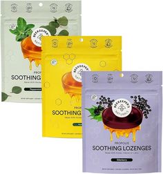 Amazon.com: Beekeeper's Naturals Soothing Honey Cough Drops 3 Flavors Pack,Honey,Peppermint & Elderberry Sore Throat Relief Soothing Lozenges with Zinc,Propolis & Vitamin D,42 Ct : Health & Household Sore Throat Relief, Scratchy Throat, Throat Spray, Bee Propolis, Cough Drops, Bee Pollen, Sore Throat, Immune Health, Raw Honey