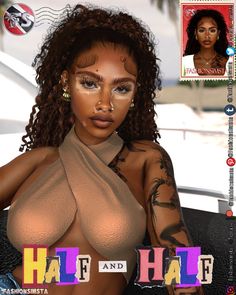 T.O.U -Please DO NOT reupload as your own -EARLY ACCESS will release to public in 2 weeks -DO NOT put behind a paywall!! -credit or tag me on any social media platform when using my cc :)! S4cc Hair, Sims 4 Jobs, Half And Half Hair, Sims 4 Challenges, Cc Sims4, Sims 4 Cas Mods, Cc Folder, The Sims 4 Skin, Cc Hair