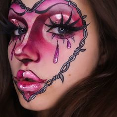 Creative Halloween Makeup, Graphic Makeup