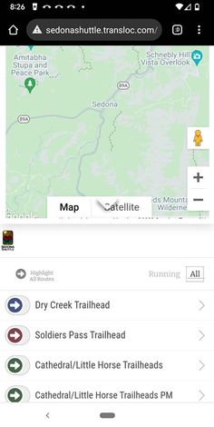 the gps app shows where to go and how to use it