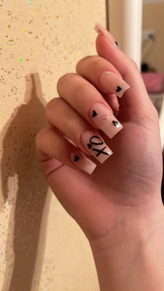 The Weeknd Acrylic Nails, F U Nails, The Weekend Nails Ideas, The Weeknd Nail Ideas, The Weekend Nails Xo, The Weeknd Themed Nails, Kendrick Lamar Nails