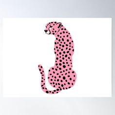 High-quality posters to hang in dorms, bedrooms or offices. Multiple sizes are available. Printed on 185gsm semi gloss poster paper. Additional sizes are available. pink cheetah/leopard design!! Leopard Poster, Poster Pink, Leopard Design, Pink Cheetah, Quality Posters, Sale Poster, For Sale, Animals, High Quality