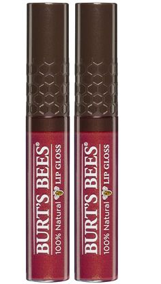 2 PACK Burt's Bees 100% Natural Moisturizing Lip Gloss, 251 Evening Glow Moisturizing Lip Gloss, Natural Lip Gloss, Burt's Bees, Burts Bees, Lip Moisturizer, Lip Makeup, Lip Gloss, 2 Pack, Beauty Makeup