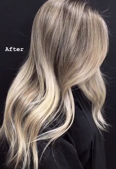 Blonde Long Hair, Dark Ombre Hair, Blonde Hair Inspiration, Balayage Hair Blonde, Blonde Hair Looks, Blonde Hair With Highlights, Brown Blonde Hair, Long Blonde, Hair Color Balayage