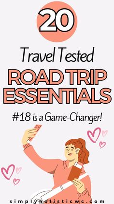 20 Essential Road Trip Essentials for Your Next Epic Journey Car Road Trip Essentials For Adults, Car Bag Essentials Road Trips, Road Trip Essentials Checklist, What To Pack For A Long Road Trip, What To Bring On A Road Trip In The Car, 10 Hour Road Trip Essentials, Long Car Trip Essentials, 6 Hour Road Trip Essentials, Road Trip Must Haves For Adults