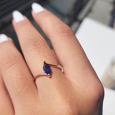 14K 18K Solid Gold Marquise Sapphire Ring💍💙 Product Features💍💙 Weight: 1.90 Gr ⚖️ Material Color: Yellow Gold, Rose Gold, and White Gold 🌈 Presentation: Shipped with a special box and bag 🎁 Returns: Right to return within 7 days 🔄 Material and Color: Product color does not fade or darken ✨ Handcraftsmanship and Uniqueness: Handcrafted and may vary by 5% (+-) 🛠️ Product Description Introducing our stunning 14K 18K Solid Gold Marquise Sapphire Ring! 💙This exquisite ring showcases the eleg 14k Gold Solitaire Crystal Ring, Minimalist Blue Promise Rings, Blue Minimalist Promise Ring, Sapphire Solitaire Jewelry For Wedding, Sapphire Solitaire Wedding Jewelry, Sapphire Rose Gold Ring Jewelry, Pink Sapphire Fine Jewelry Ring, Wedding Sapphire Solitaire Jewelry, Rose Gold Sapphire Ring Jewelry