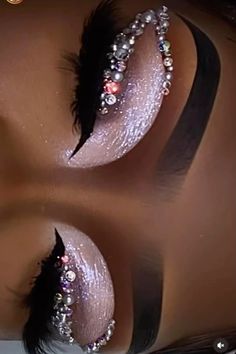 Bling Makeup, Natural Glam Makeup, Party Makeup Looks, Glam Makeup Look, Makeup Looks Tutorial