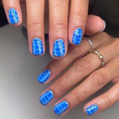 Trendy Short Nail Designs, Short Nail Trends, Lace Nails, Simple Gel Nails, Nail Idea, Cute Gel Nails, Short Nail