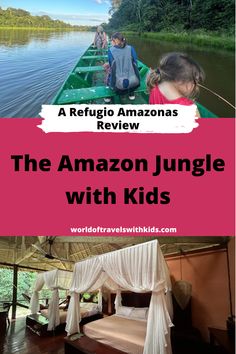 There are many places in the Amazon rainforest that are suitable for kids. Here is a comprehensive guide if you are planning to visit the Amazon jungle in Peru.  It is sure to make your Amazon vacation memorable.  Also included is our complete Refugio Amazonas Lodge review. #amazon #amazonjungle #familytravel Jungle Lodge, Puerto Maldonado, Peruvian Amazon, Adventurous Travel, Amazing Hotels, Amazon Jungle, 2024 Family, The Amazon Rainforest