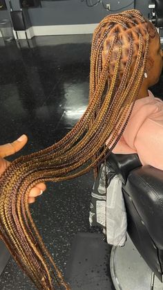 Cornrows Long, Part Curly Hair, Baby Hair Tutorial, Braids Heart, Braids Y2k, Middle Part Curly Hair, Braids With Color, Design Braids, Dramatic Edges