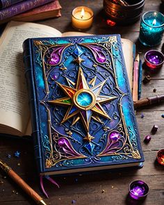 Magic Book Magic Books Fantasy Concept Art, Fantasy Books Magic, Dark Fantasy Novels, Magic Books, Fantasy Reads, Spell Books, Astrology Books, Magic Spell Book, D Book