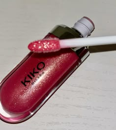 Kiko Gloss, Kiko Lipstick, Kiko Lipgloss, Lip Gloss Shades, Glitter Lip Gloss, Glitter Gloss, Makeup Package