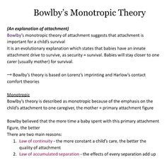 an explanation of attachments in the text