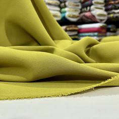 Mustard Green Italian Crepe Fabric, Clothing Fabric, Dress Fabric,Sewing Fabric, Crepe Fabric(150 cm or 1.64 yards or 57 inch) Discover the elegance of our Mustard Green Italian Crepe Fabric, Fashion Fabric, Clothing Fabric, Dress Fabric,Sewing Fabric, Crepe Fabric(150 cm or 1.64 yards or 57 inch), the perfect choice for designers seeking sophistication and versatility. Crafted from the finest Italian crepe, this luxurious fabric features a rich copper hue, ideal for fashion-forward dresses, bus Mustard Green, Mustard Greens, Clothing Fabric, Elegant Attire, Professional Wardrobe, Fashion Project, Fabric Sewing, Crepe Fabric, Business Attire