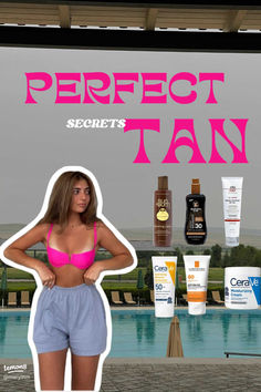 Download Lemon8 today! Tanning Tips, Summer Stuff, Perfect Tan, Girl Advice, Summer Tanning, Preppy Girl, Aesthetic Things, Summer Inspo