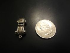 Vintage-Sterling-Silver-925-Moving-Wheels-Convertible-Sports-Car-Charm * Ebay $35.99 - My sister and I had a convertible. Car Charms, My Sister, Silver 925, Convertible