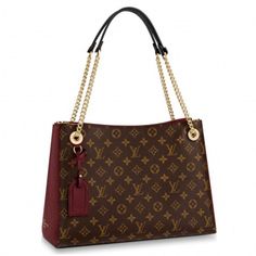 Louis Vuitton Surenne Mm Chain Bag Shoulder Bag Monogram [Size] 36 X 26 X 13 Cm (Width X Height X Depth) Bags Louis Vuitton, Chain Bag, Louis Vuitton Bags, Chain Bags, Bag Shoulder, Louis Vuitton Bag, Black And Brown, Bag Lady, Louis Vuitton