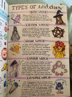 Types Of Witches, Spells For Beginners, Witch Coven, Witchcraft Books, Wiccan Magic, Witch Spirituality, Magic Spell Book, Grimoire Book, Wiccan Spell Book