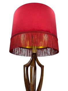 Red Fringe, Lamp Bases, Lampshades, Ceiling Lamp