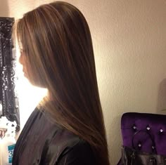 Highlights for asians Highlights For Asians, Skunk Highlights, Puffy Hair, Beauty Hair Color, Brown Hair Inspo