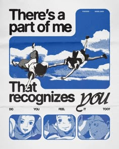 there's a part of me that recognizes you poster from the seventies