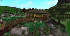 Bloxburg Farm, House Layout Design, Blox Burg, Bloxburg Decals, Bloxburg Ideas