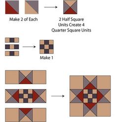 how to make a quilt with squares and rectangles