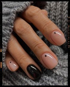 Short Nails Minimal Nails, Cute Gel Nails, Pink Nail, Dipped Nails, Minimalist Nails