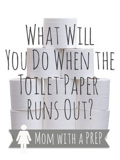 In an extreme post-poop hits the fan world (get it? I said poop-hits-the-fan in a blog post about toilet paper and the end of the world!), eventually, even toilet paper is going to eventually run out for some of us. What will you do? // Mom with a PREP Lamb's Ear, Phone Books, Zombie Survival, Flower Video