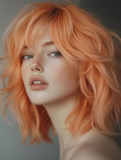 Colored Hair Pale Skin, Braid Reference, Short Hair French Braid, Cornrows Short Hair, Paprika Hair Color, Cornrows Short, Short Hair French, Pink Peach Hair, Hair Dye Bottle