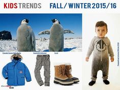 circus mag: ANTARTICA | Kids trend report F/W 15/16 by ShowStyleKids.com Kids Parka, Trend Board, 2014 Trends, Layette Set, 2015 Trends, Children Fashion