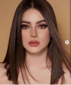 Classy Makeup, Wedding Makeup For Brown Eyes, Elegant Makeup, Makeup Looks Tutorial, Makeup For Brown Eyes, Medium Length Hair Cuts