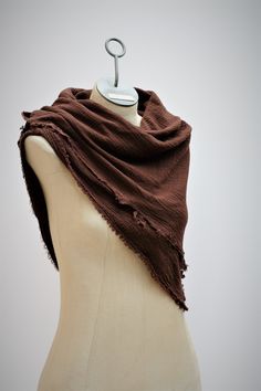 ". . . - - - these sell out often. they are restocked as soon as possible. if you miss the opportunity to purchase one, just contact the shop and I'll let you know when one will be available - - - . . . distressed jagged edges, lightweight 100% cotton wrap scarf; approximately 44\" x 31\" face mask, shemagh, bandana, shawl comes with a pair of artistically rusted safety pins for a post apocalyptic look; if you want a more medieval look check out the penannular brooch pins found here: https://ets Post Apocalyptic Outfit, Goblincore Outfits, Elf Ranger, Woodland Elf, Fair Outfits, Diy Sewing Gifts, Apocalyptic Fashion, Star Wars Outfits, Concept Clothing