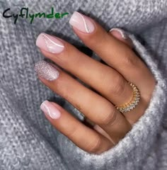 44266988765401 Unghie Sfumate, Ballet Nails, Nagellack Trends, Nagel Tips, Colorful Nails, Fake Nails With Glue, Manicure Ideas, Stick On Nails, Dream Nails