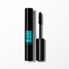 WHAT IT IS: A waterproof BIG volume mascara for your boldest lashes yet. Get a false lash effect with up to 12x more volume* and up to 24 hours of wear. WHAT IT DOES: Say goodbye to fake lashes and eyelash extensions with our big volume, mascara. The longwear formula is smudge-proof, clump-free and doesn't flake, delivering high intensity, ultra-black pigments with each swipe. ABOUT THE WAND: The round brush delivers the perfect amount of formula and evenly coats each lash while the wavy fiber bristles build quick volume. | Lancôme Monsieur Big Waterproof Volume Mascara | Shade: Black | Wedding Makeup Black Wedding Makeup, Fragrance Finder, Eyelash Primer, Volumizing Mascara, Thick Lashes, Mascara Waterproof, Black Pigment, How To Apply Mascara, Fake Lashes