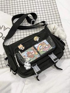 Bts Bag, Kawaii Backpack, Fun Wallets, Back To School Backpacks, Bags Aesthetic, Essential Bag