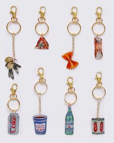 Bag charms to Birkin your Firkin! With keyring and lobster clasp, you can rock your favorite food on your purse, belt loop, rearview mirror...the options are endless. Mix and match one with a chain and one without so you can rock them together! Using What You Have, Bag Charm Trend 2024, Accesories 2024, Bag Charms Aesthetic, Key Chains Aesthetic, Bag With Charms, Popcorn Bag, Cheese Popcorn, Useful Gifts