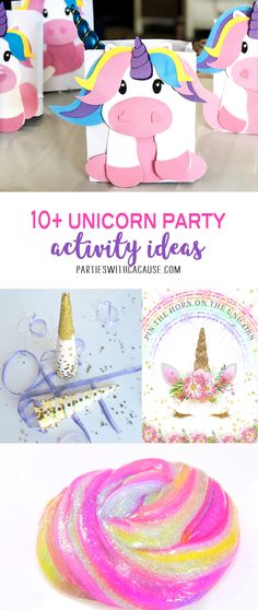 unicorn party ideas for kids that are fun and easy to make