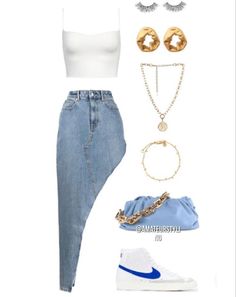 Gossip Girl Outfits, Easy Trendy Outfits, 1 Or 2, Teen Fashion Outfits, Polyvore Outfits, Types Of Fashion Styles