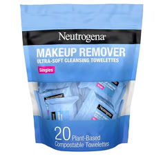 Neutrogena Makeup Remover Wipes Singles, Daily Facial Cleanser Towelettes, Gently Removes Oil & Makeup, Alcohol-Free Makeup Wipes, Individually Wrapped, 20 ct Facial Cleansing Wipes, Neutrogena Makeup Remover, Daily Facial Cleanser, Face Wipes, Neutrogena Makeup, Makeup Remover Wipes, Makeup Wipes, Cleansing Wipes, Waterproof Makeup