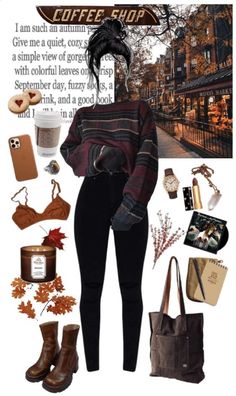 Shop helps everyday women discover and shop expertly designed outfits. Join the largest community of Polyvore users and start designing today! Fall Morning Outfit, Morning Outfit, Fall Morning, Earthy Outfits, Really Cute Outfits, Autumn Outfit