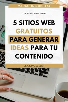 El marketing de contenido es clave para hacer crecer tu negocio en internet y en la redes sociales. Para cuando estemos bajos de inspiración te muestro 5 sitios web gratuitos para encontrar ideas para crear contenido para tu Instagram tiktok o tu blog personal. Descubre cuáles son los temas más populares, las tendencias del momento o las palabras claves para el nicho de tu projecto o emprendimiento y que es lo que están buscando las personas para que puedas crear tus post o articulos de blog. Marketing En Instagram, Cute Business Casual, Quickbooks Online, Innovation Strategy, Email Marketing Strategy, Graphic Design Advertising