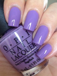 Opi Do You Lilac It, Gel Nail Colours, Purple Gel Nails, Nail Paint Shades, Hand Nails, Opi Nail Colors, Nail Polish Colors Fall, Boogie Nights, Lavender Nails