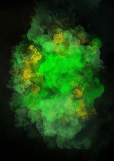 Arcane Aesthetic, Green Gradient Background, Abstract Clouds, Tool Poster, Yellow Cloud, Abstract Cloud, Yellow Abstract, Wallpaper Abstract, Background Images For Quotes