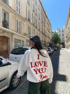 Hoodies For Teens, Hip Hop Sweatshirts, Hoodie Aesthetic, Sweatshirt Oversized, Baby Unisex, Aesthetic Hoodie, I Love You Baby, Trendy Sweaters, Love You Baby