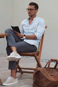 Business Casual Outfits For Men, Casual Shirts Outfit, Summer Business Attire, Best Business Casual Outfits, Mens Business Casual Outfits, Mens Casual Outfits Summer, Mens Fashion Blog, Elegante Casual