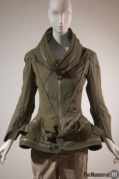 Rei Kawakubo, Army Jacket, Androgynous Fashion, Junya Watanabe, Museum Collection, Japan Fashion, Front View, Contemporary Fashion, Fashion History