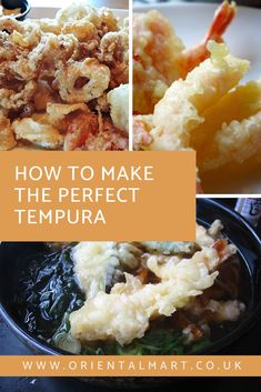 how to make the perfect tempura