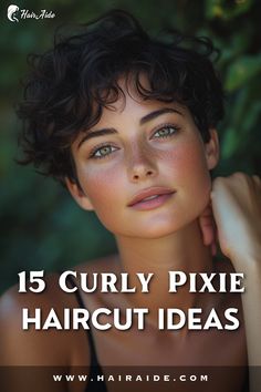 🌟🔥 Ready for a bold transformation? Check out 15 Curly Pixie Cut Ideas that enhance natural volume and shape. From tight curls to loose waves, find a look that’s effortlessly chic. #PixieCuts #CurlyHairGoals Tight Curls